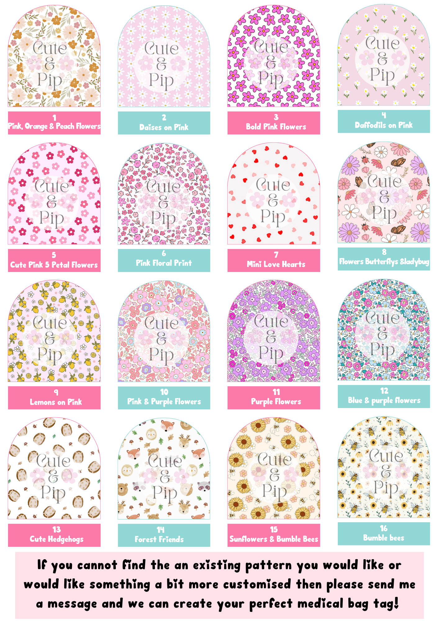 Create Your Own Medical Bag Tag