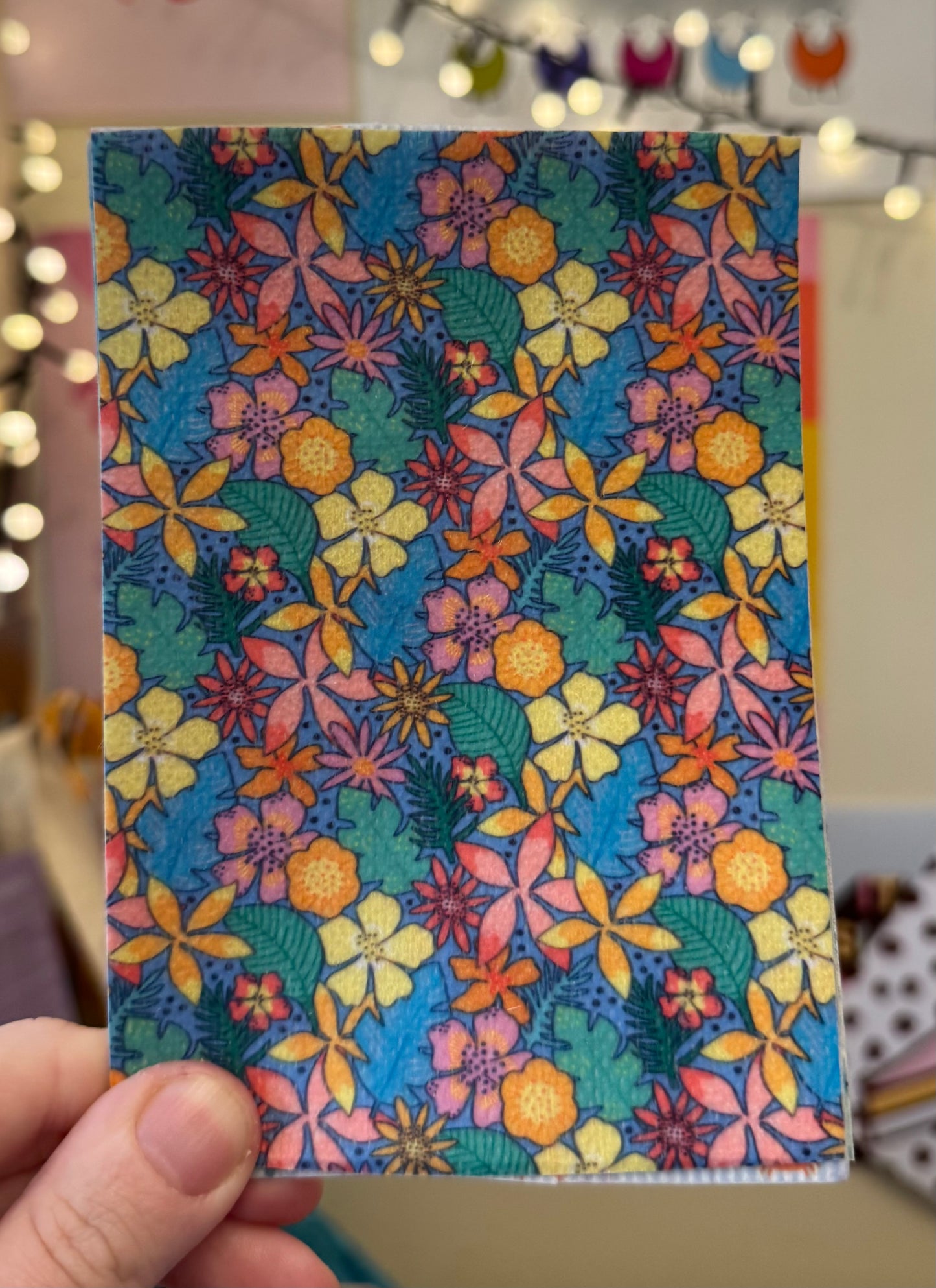 Tropical flowers Tubie tape