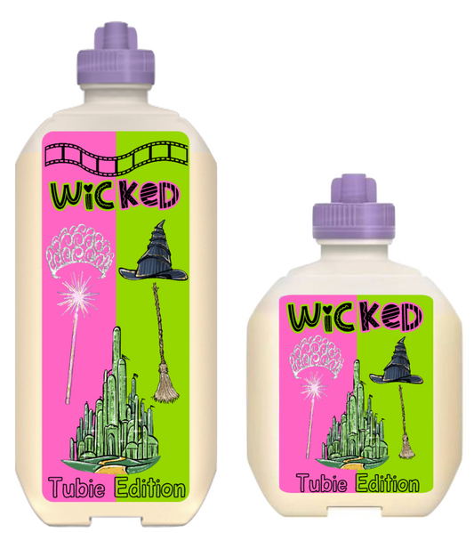 (Nestle Peptamen) Wicked tubie edition - Foodie al Tubie feed bottle stickers