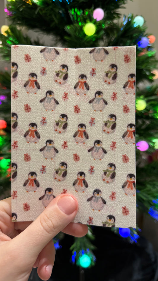 Adorable penguins Winter Tubie tape collection