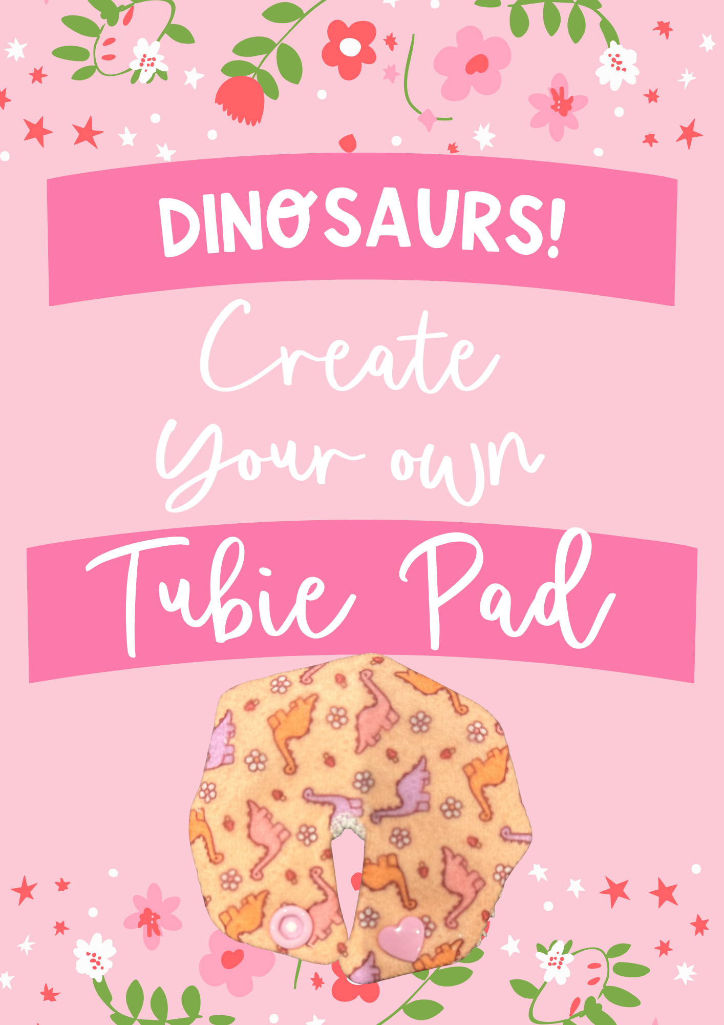 Create Your Own Dinosaur Tubie Pad