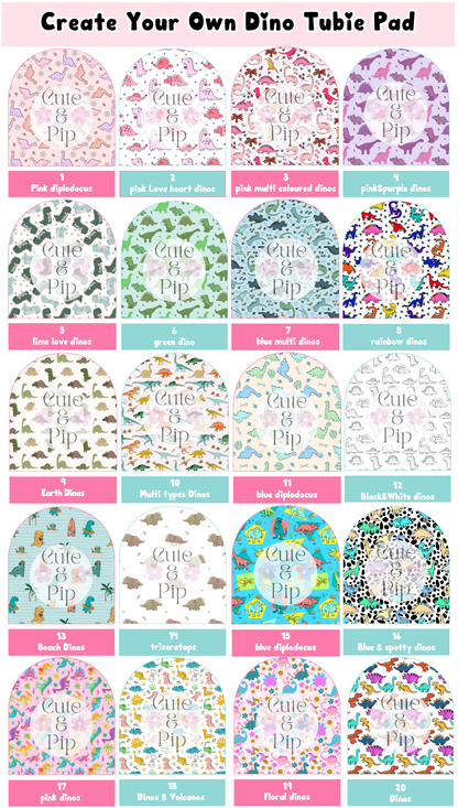 Create Your Own Dinosaur Tubie Pad