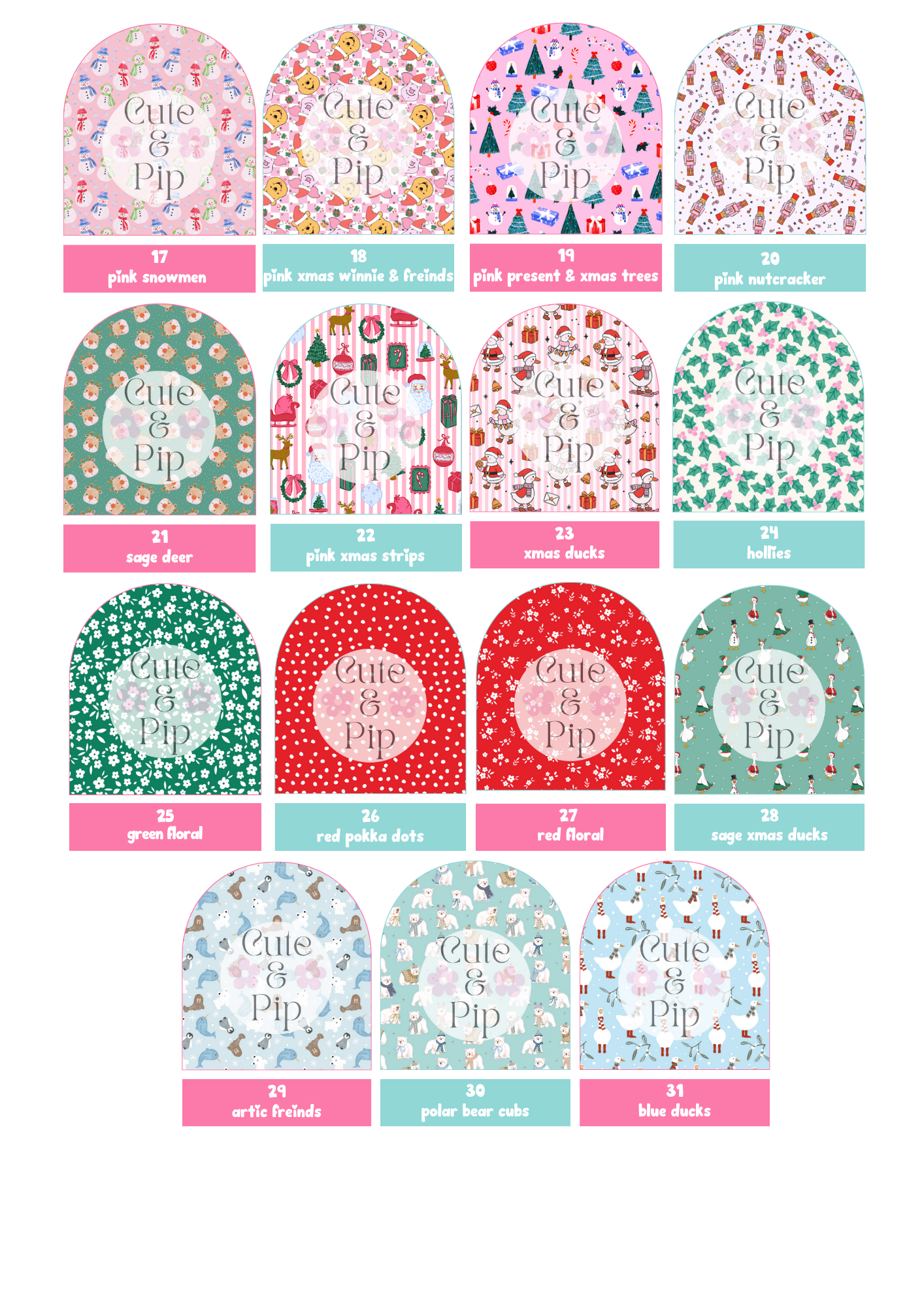 Create Your Own Christmas Abbott Pump Sticker