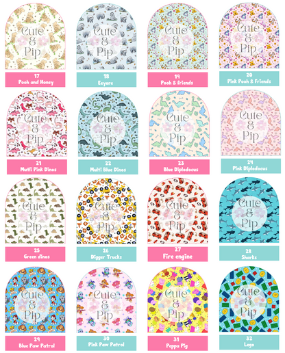 personalised emergency tubie pads case (Tubie pads not included)