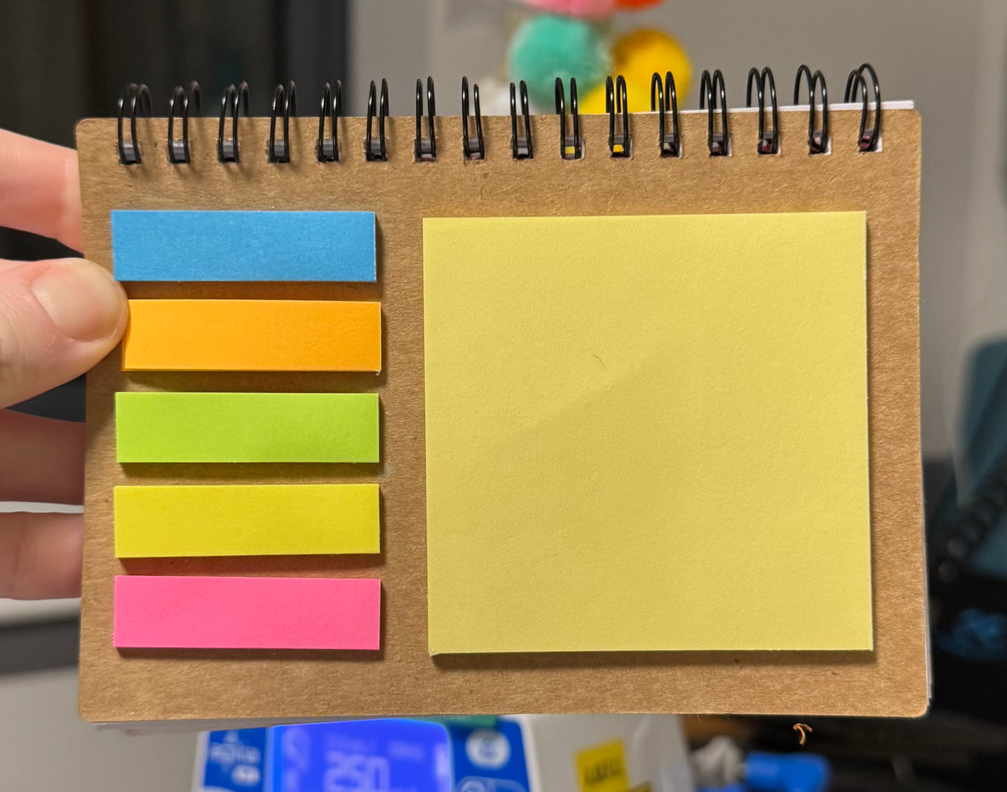 Cute & Pip A6 note book with sticky notes
