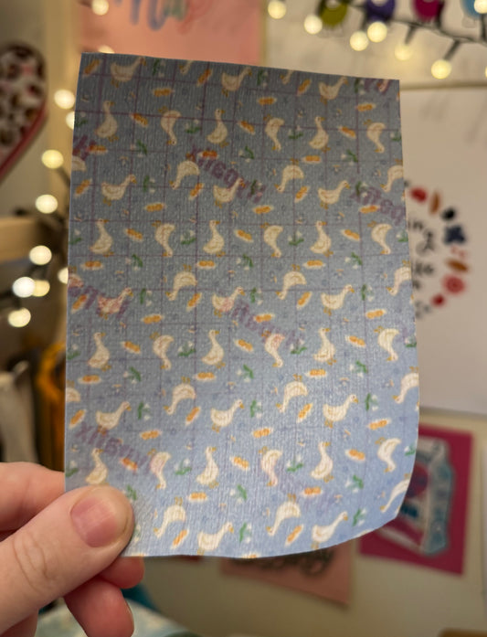 Baking ducks Tubie tape