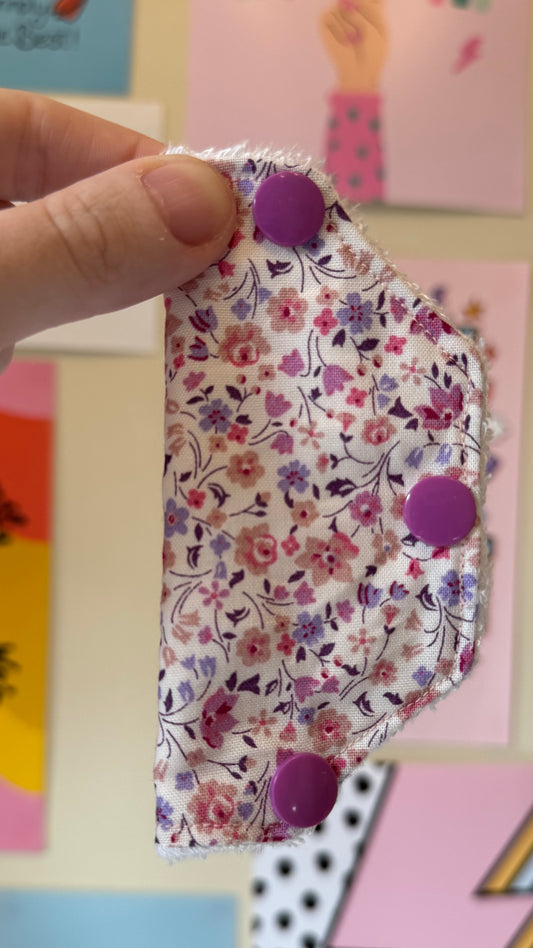 Liberty London pink floral Port covers