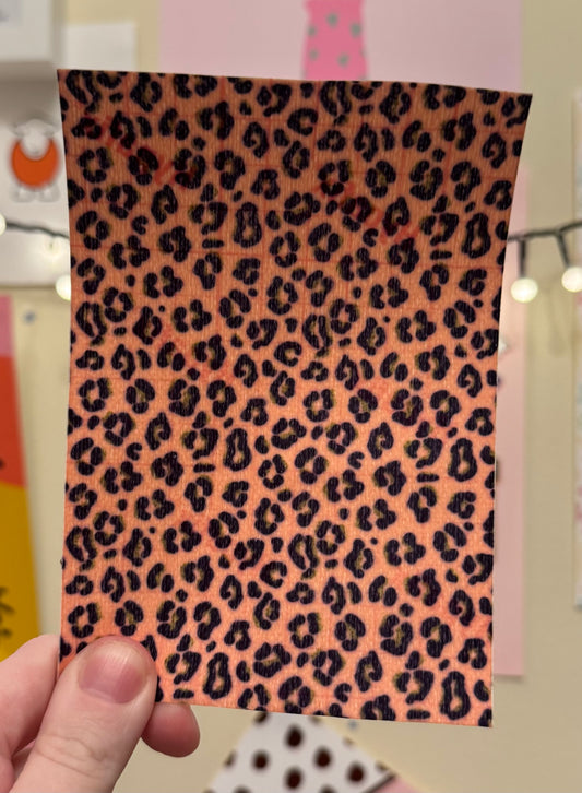 leopard print Tubie tape
