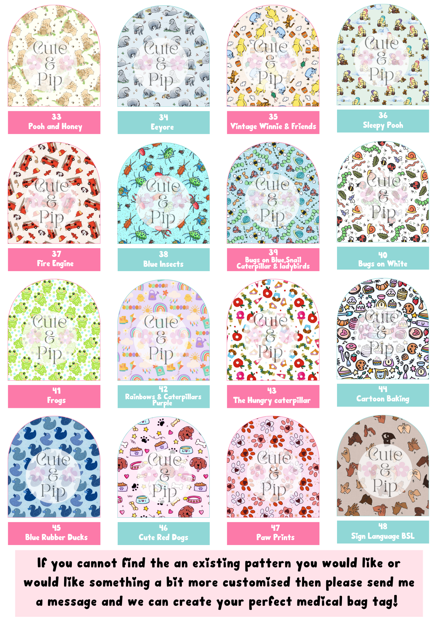 Create Your Own Medical Bag Tag