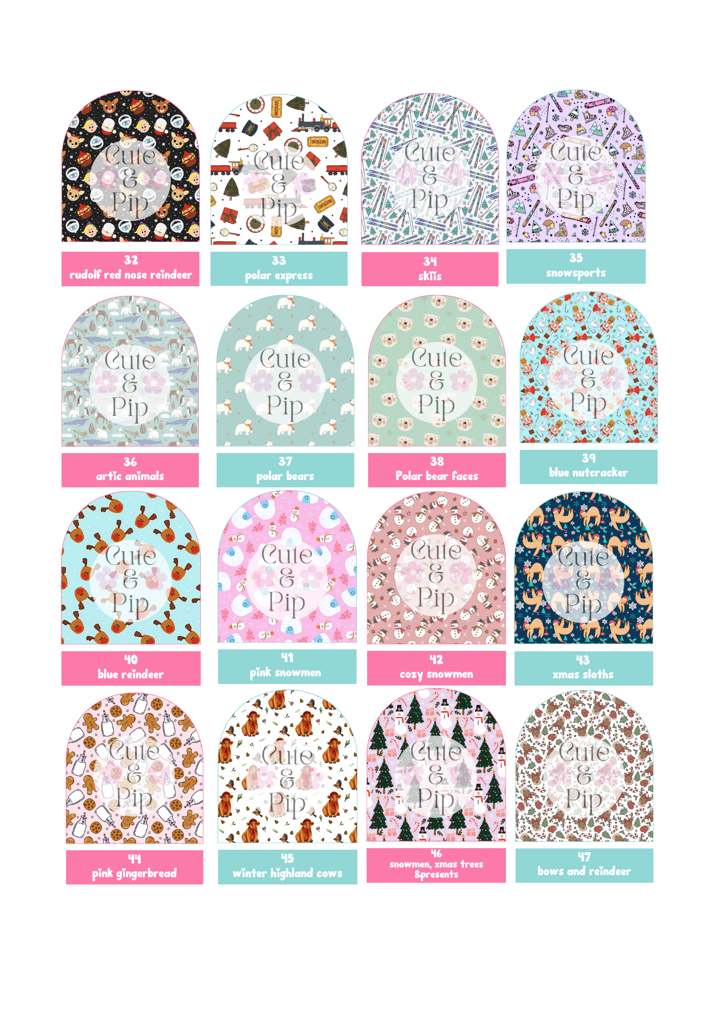 Create Your Own Christmas Abbott Pump Sticker