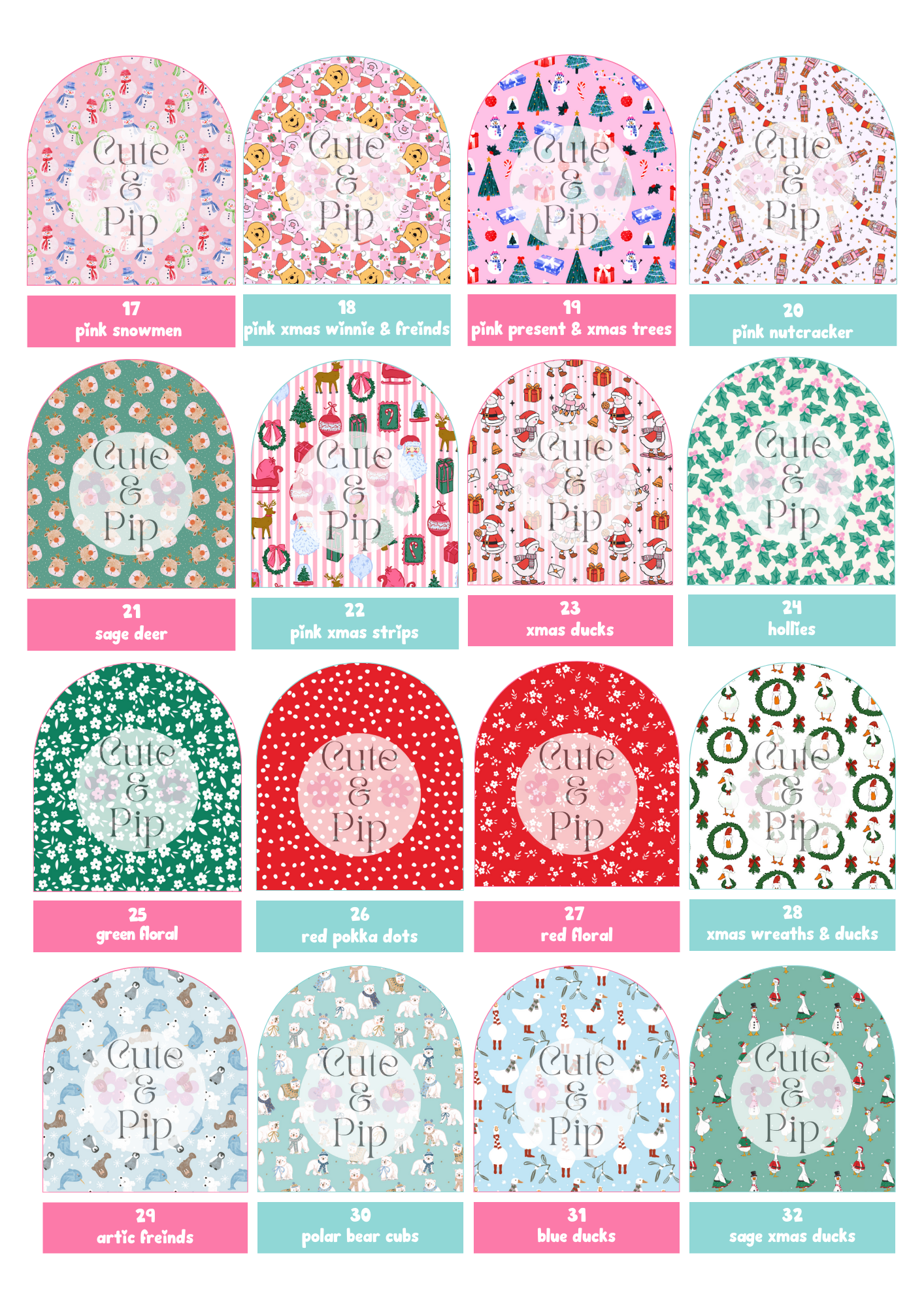 Create Your Own Christmas Medical Bag Tag