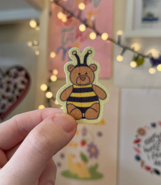 Bumble bee Teddy Tubie tape hypafix stickers