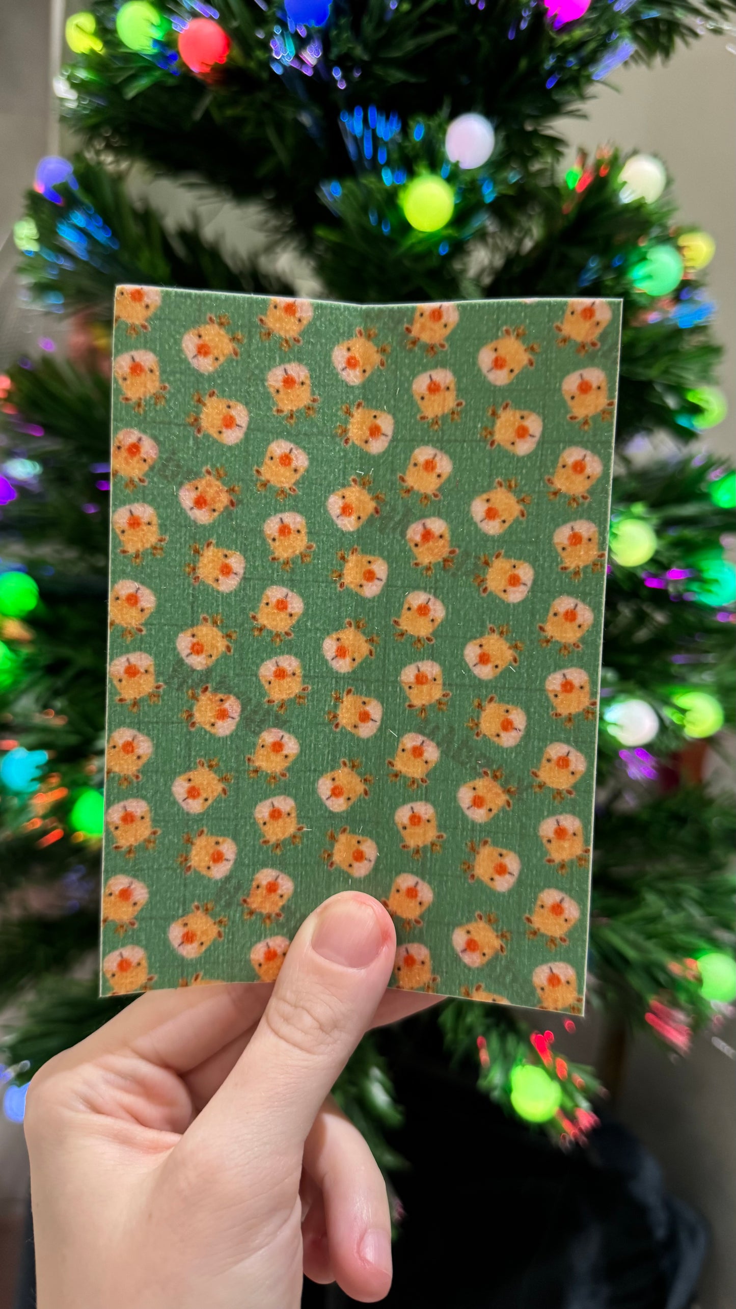 Cute Rudolph the red nosed reindeer ￼Winter Tubie tape collection