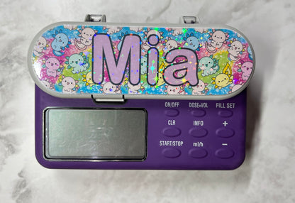 Axolotl‘s personalised Nutricia infinity and infinity 3 pump sticker