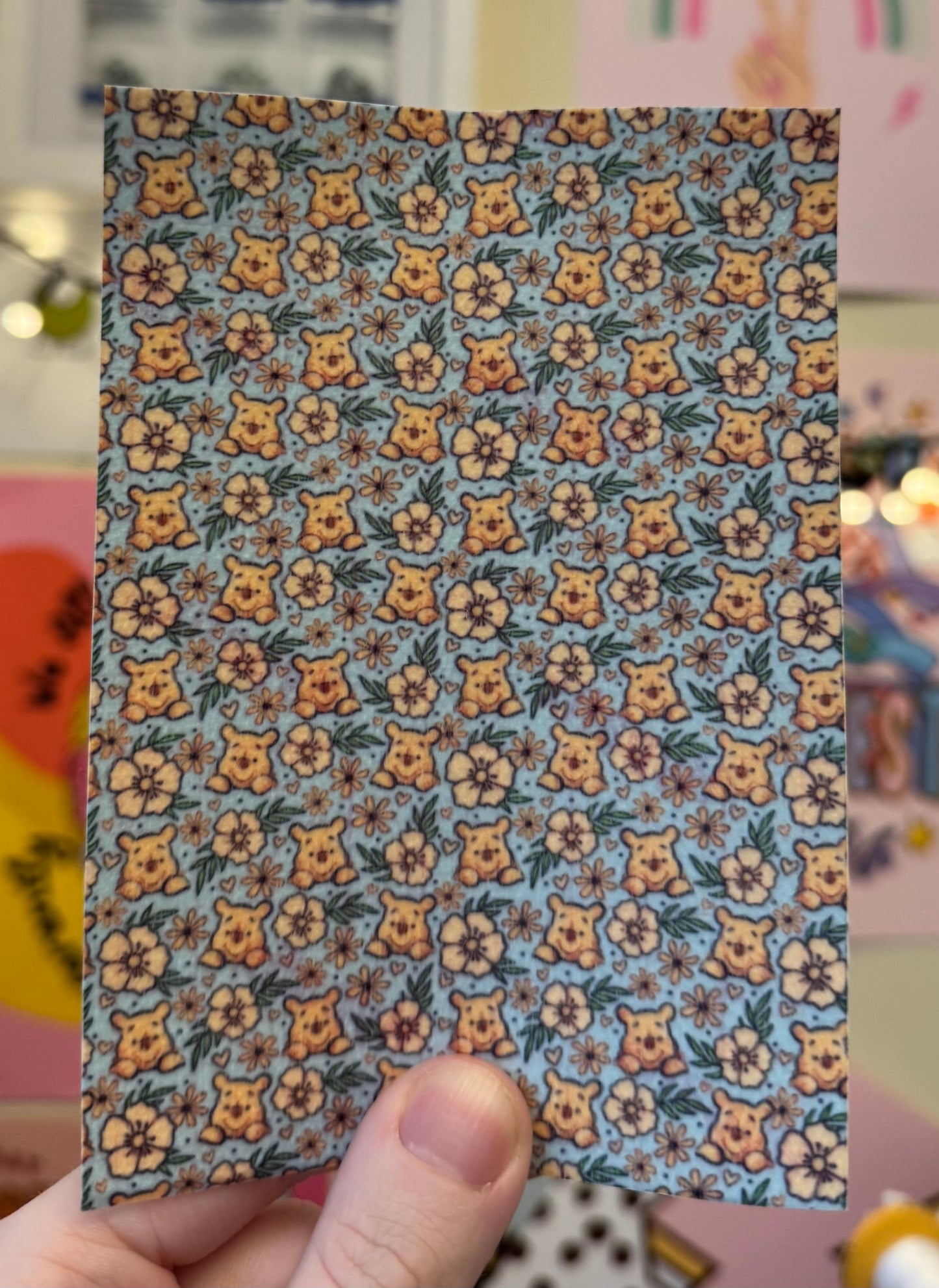 Winnie the Pooh (blue) Tubie tape