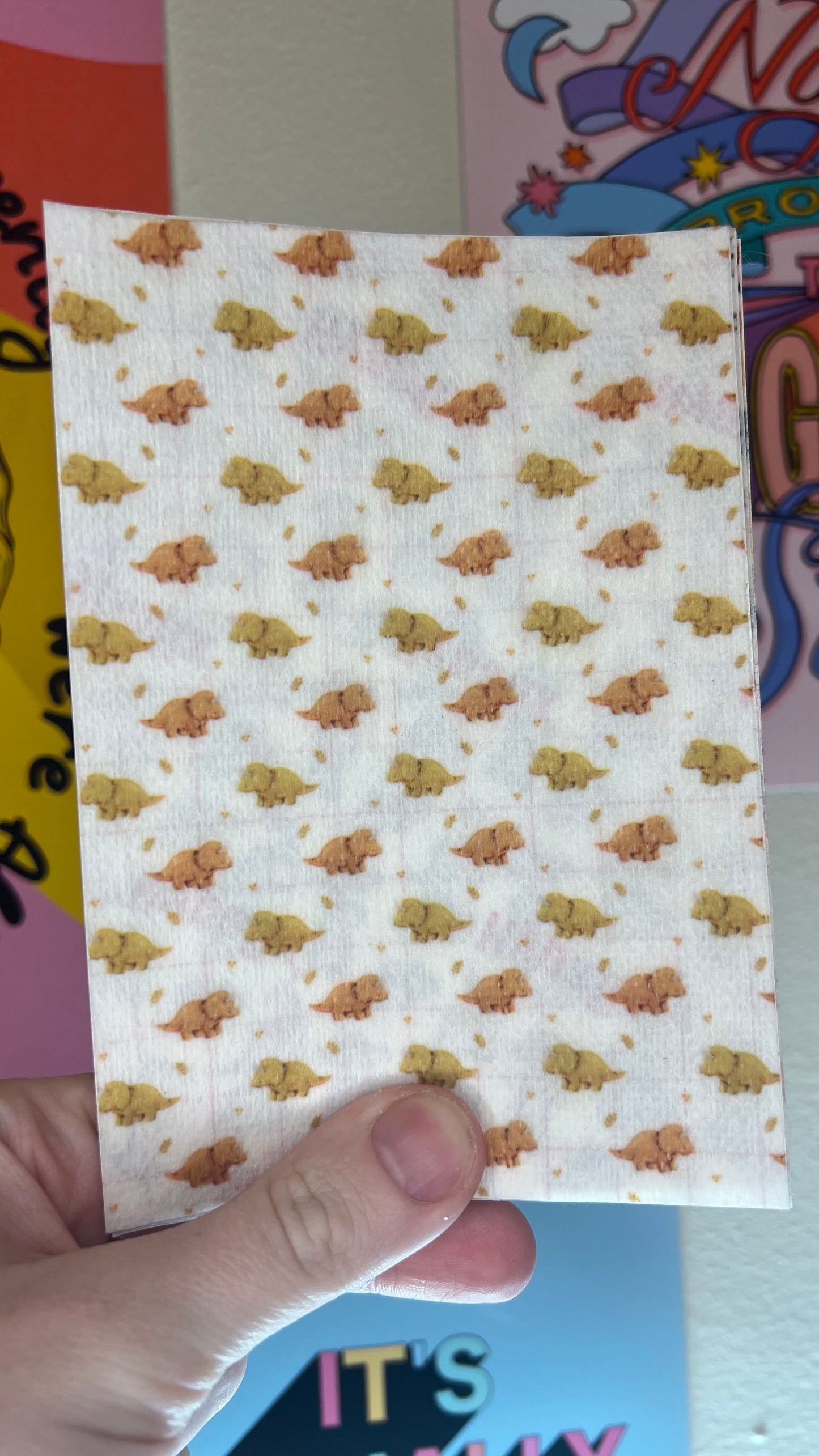 Triceratops dinosaurs Tubie tape