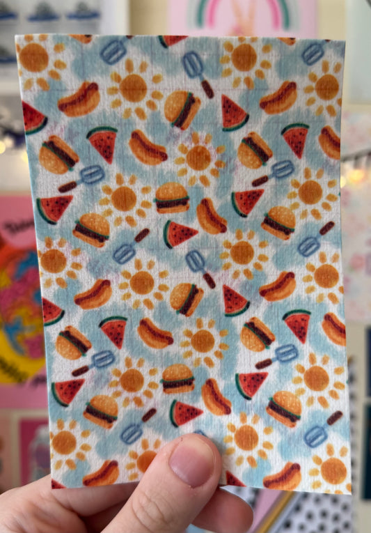 BBQ summer / Beach food summer 2025 collection! Tubie tape