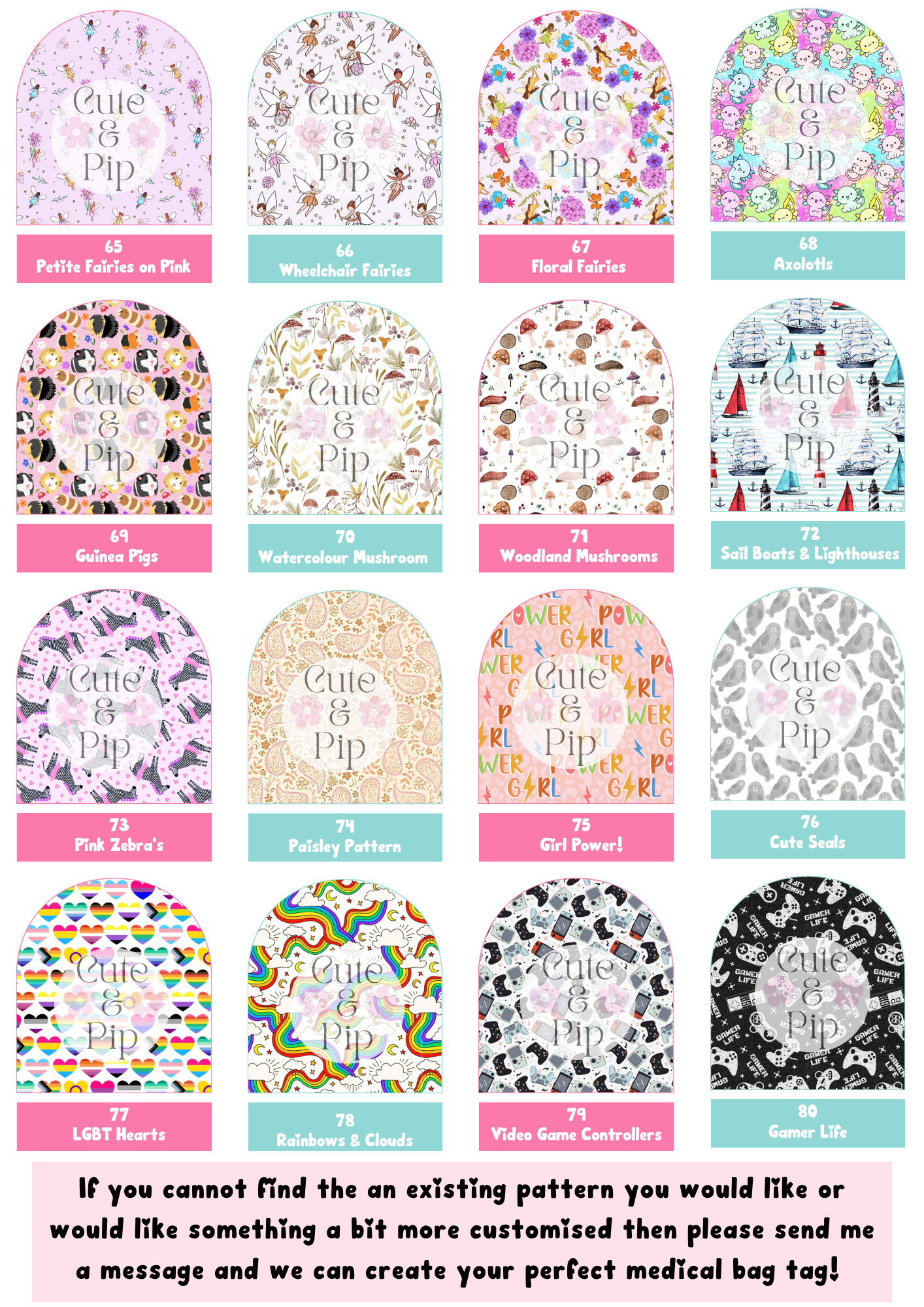 Create Your Own Medical Bag Tag