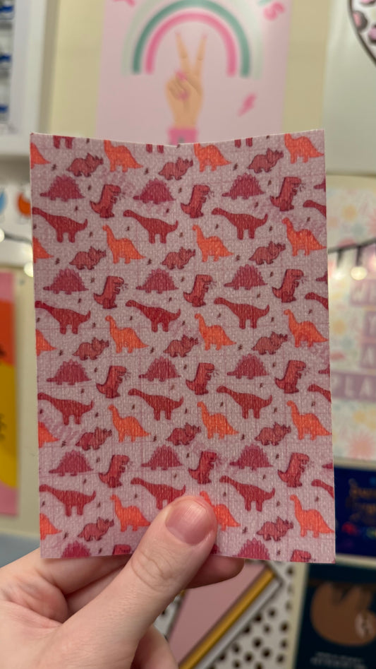 Pink Dinosaurs new Dino Tubie tape collection 2025