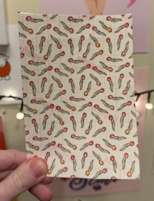 Tulips Easter florals collection tubie tape