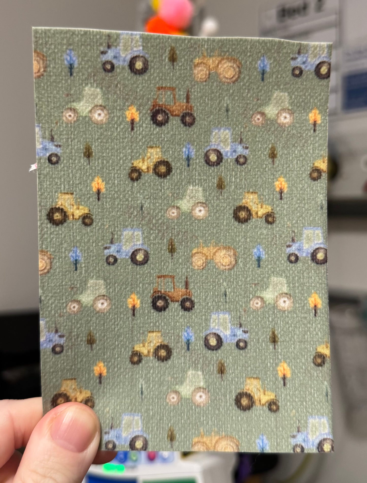 tractors on sage tubie tape