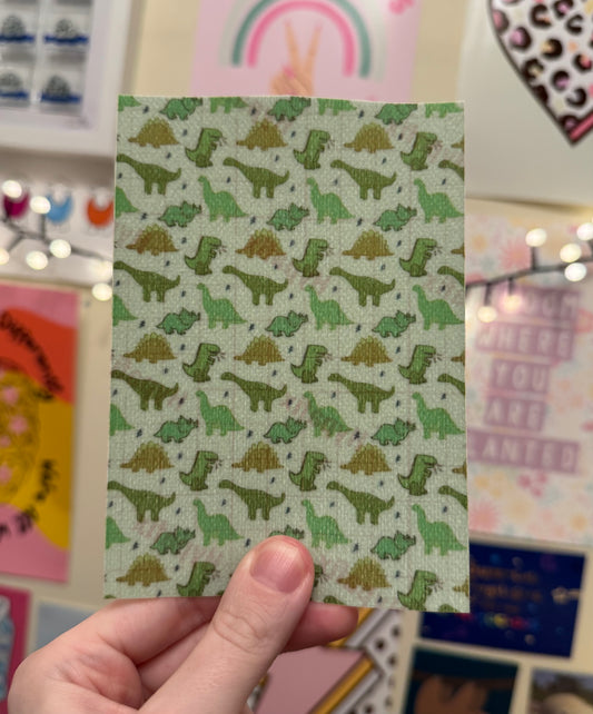 Green dinosaurs new Dino Tubie tape collection 2025