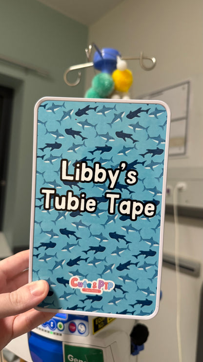 Design your own tubie tape storage box (Tubie tape not included)