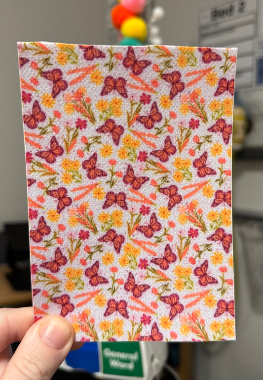 pink butterflies Tubie tape