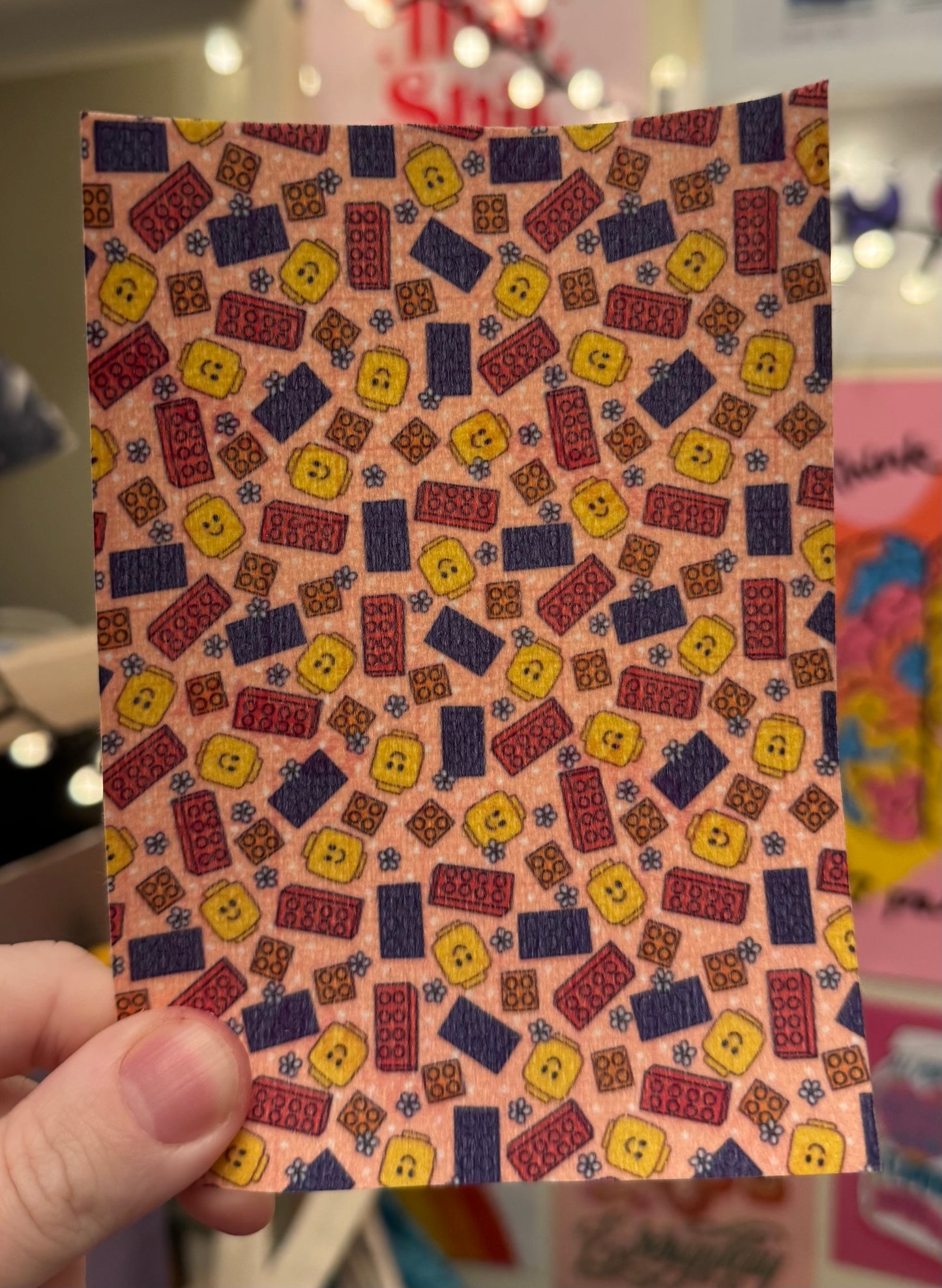 Pink Lego Tubie tape