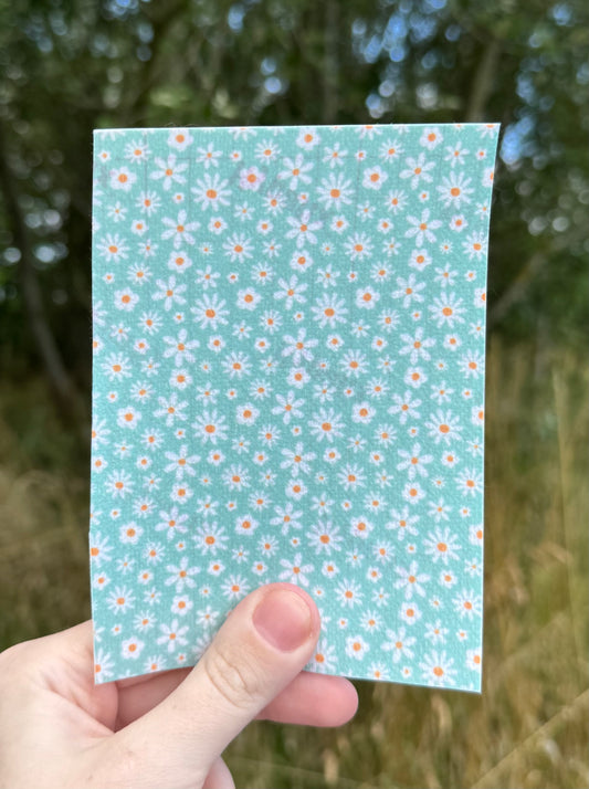 Blue flowers cute pastel tubie tape collection