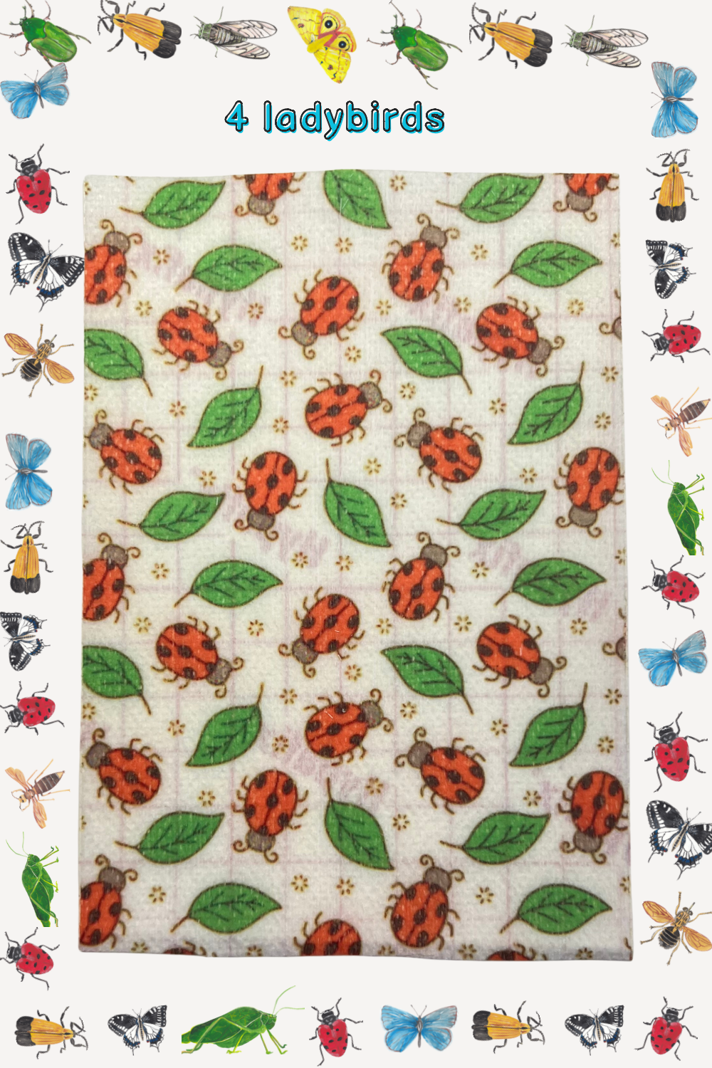 Ladybird / ladybugs Tubie tape