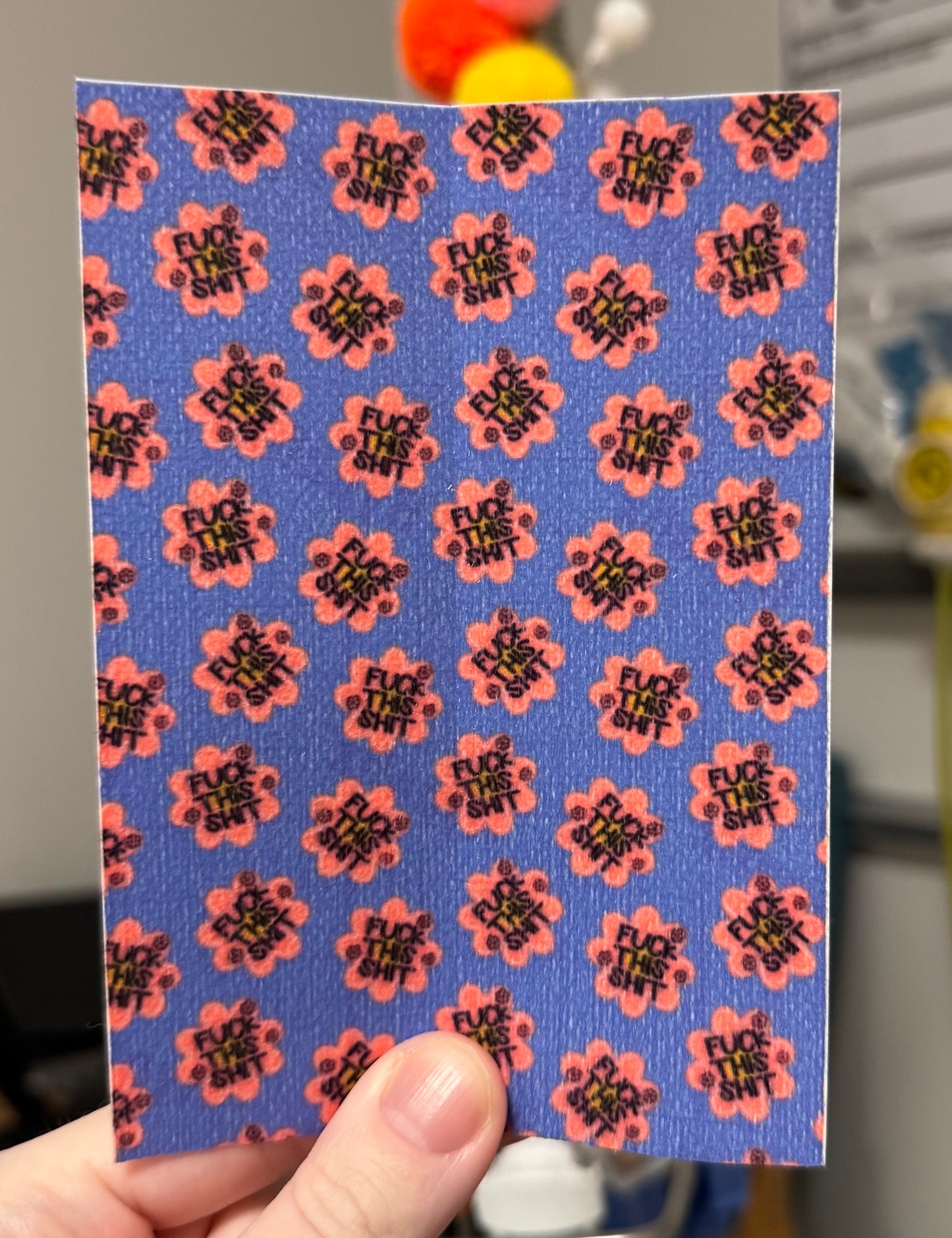 F*ck this Sh*it pink/purple Tubie tape