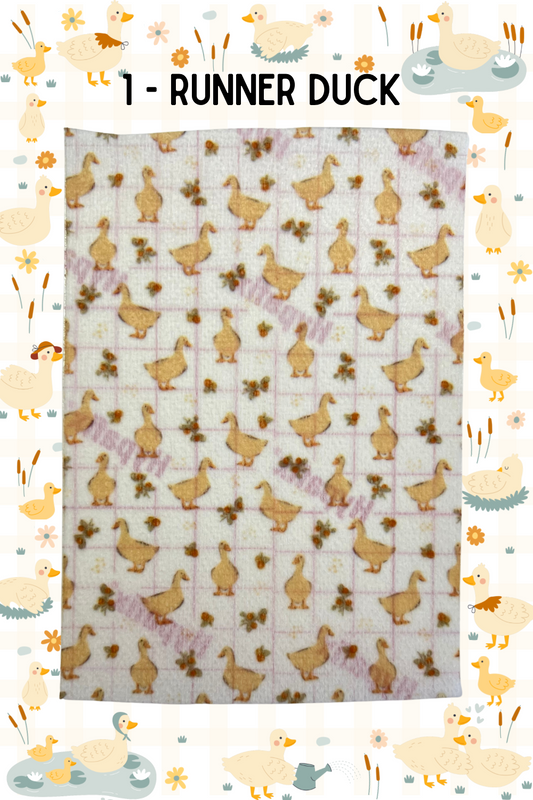 Runner ducks Tubie tape
