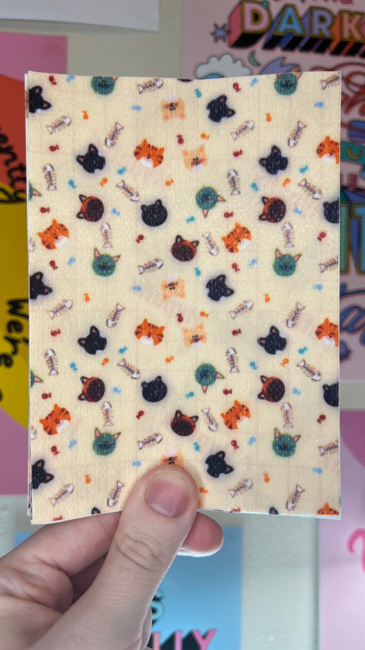 Cute Cats faces pets and animals Tubie tape