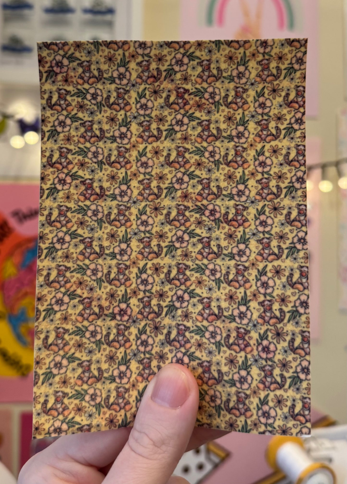 Tigger (yellow) Tubie tape Winnie the Pooh