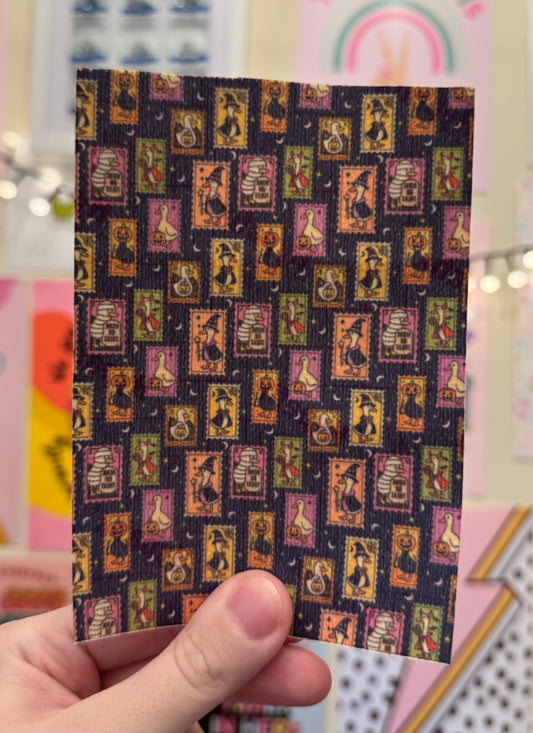 Halloween ducks picture board tubie tape