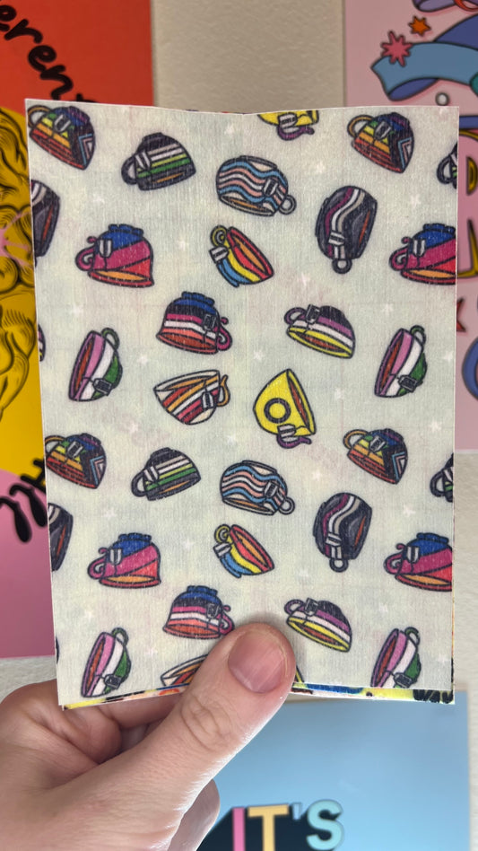 LGBT-TEA cups Tubie tape