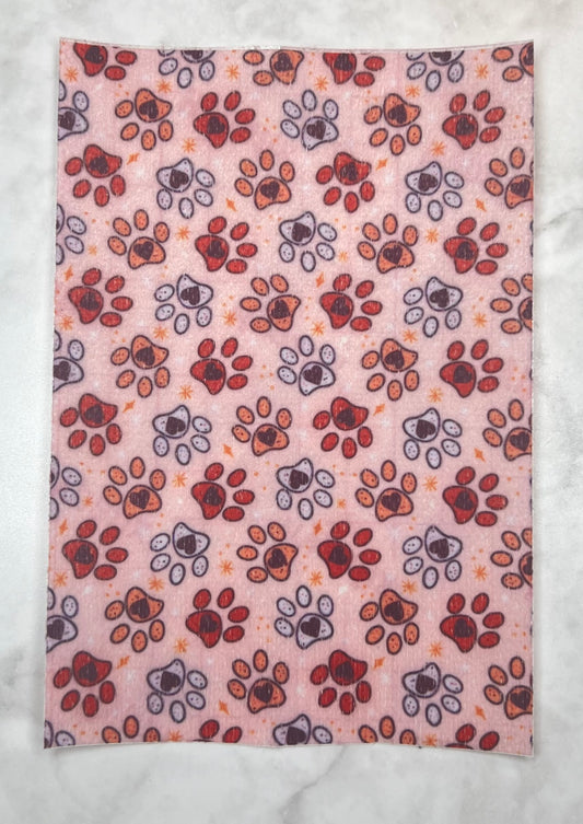 Paw prints pets and animals Tubie tape