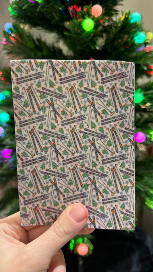 Skis & trees Winter snowsports Tubie tape collection