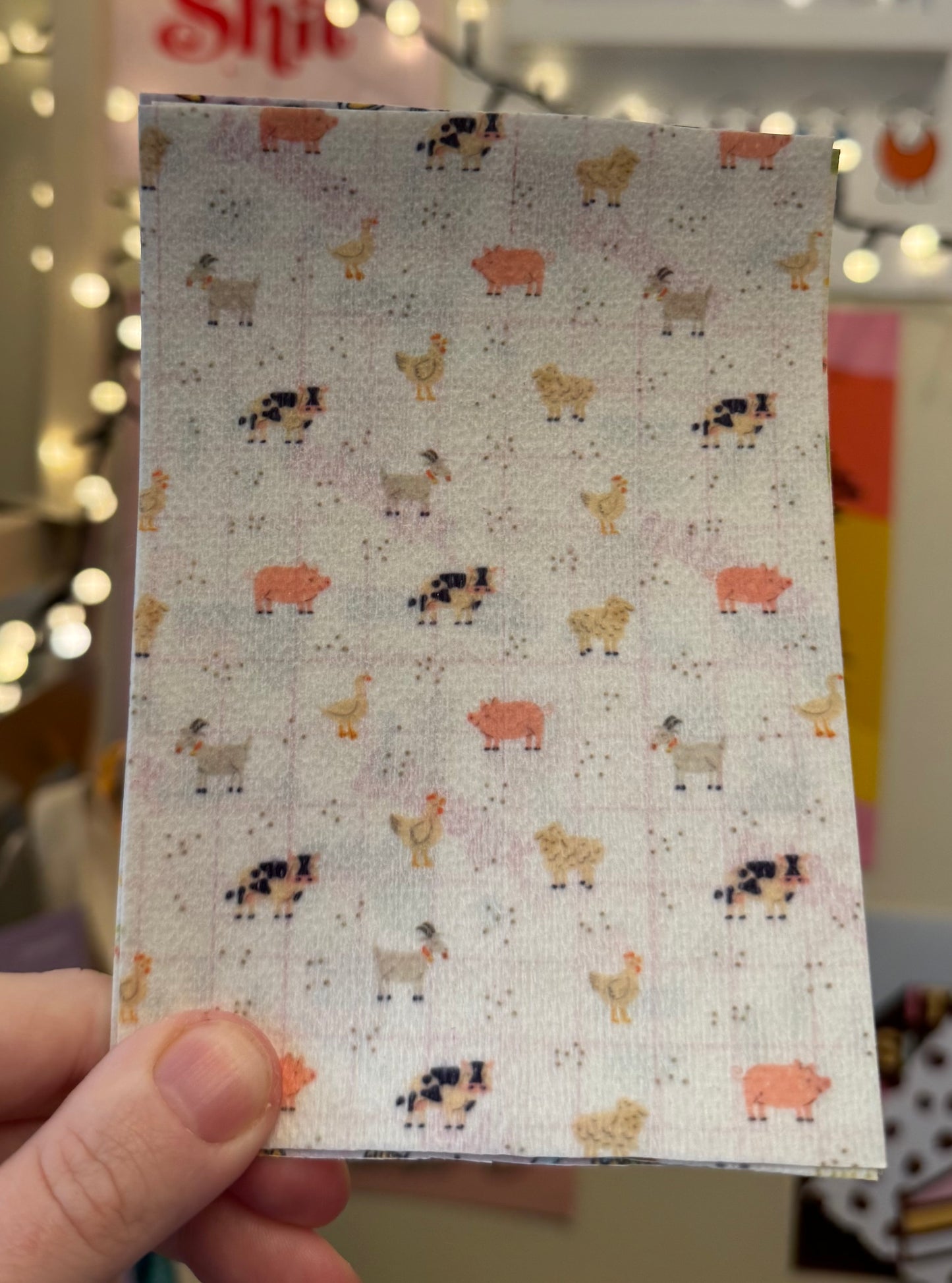 Cute farm animals Tubie tape