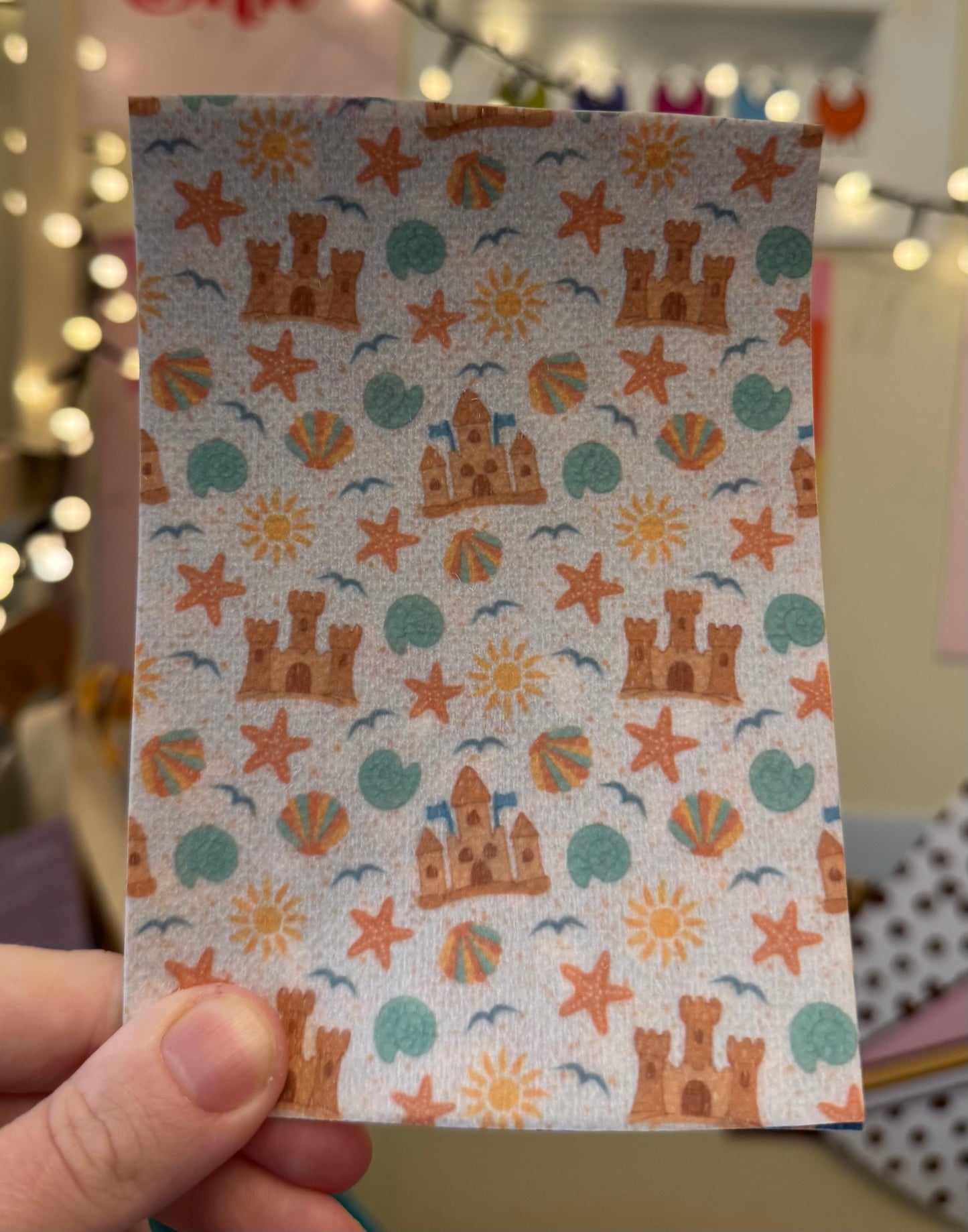 Sand castle Tubie tape