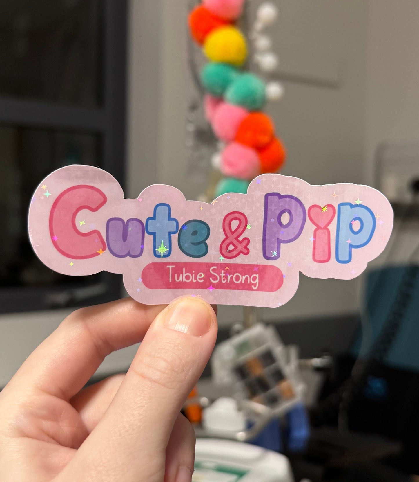Cute & Pip sticker