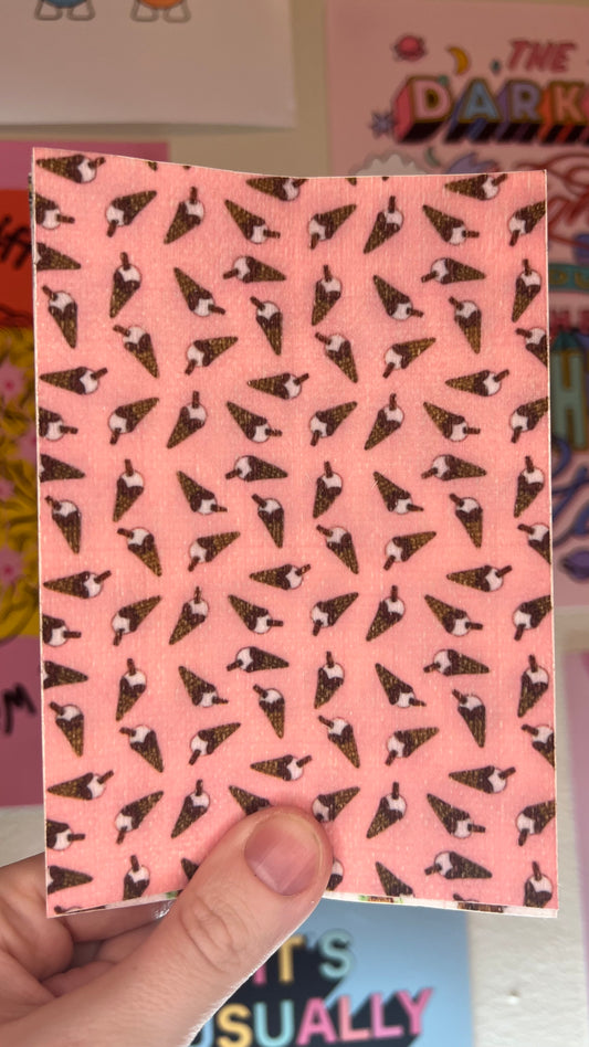 Pink ice cream Sumer Tubie tape
