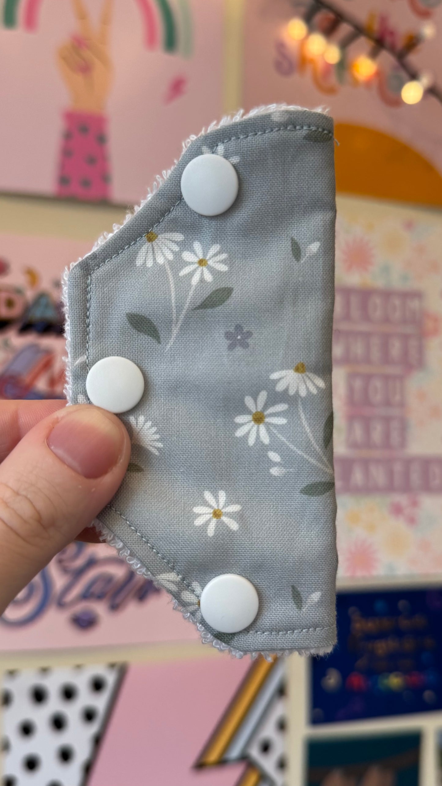 Duck egg blue summer daisy’s Port covers