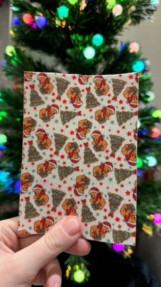 Pooh and Xmas tree Winter Tubie tape collection