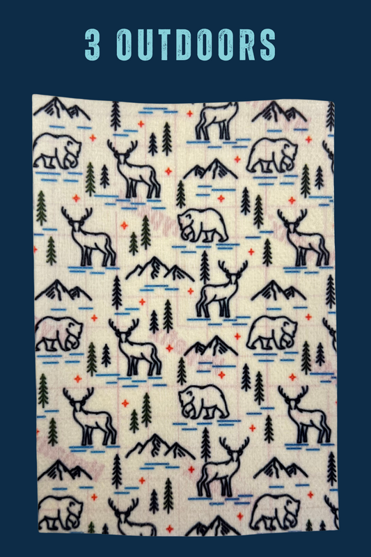 Outdoor mountain bears and deer Tubie tape