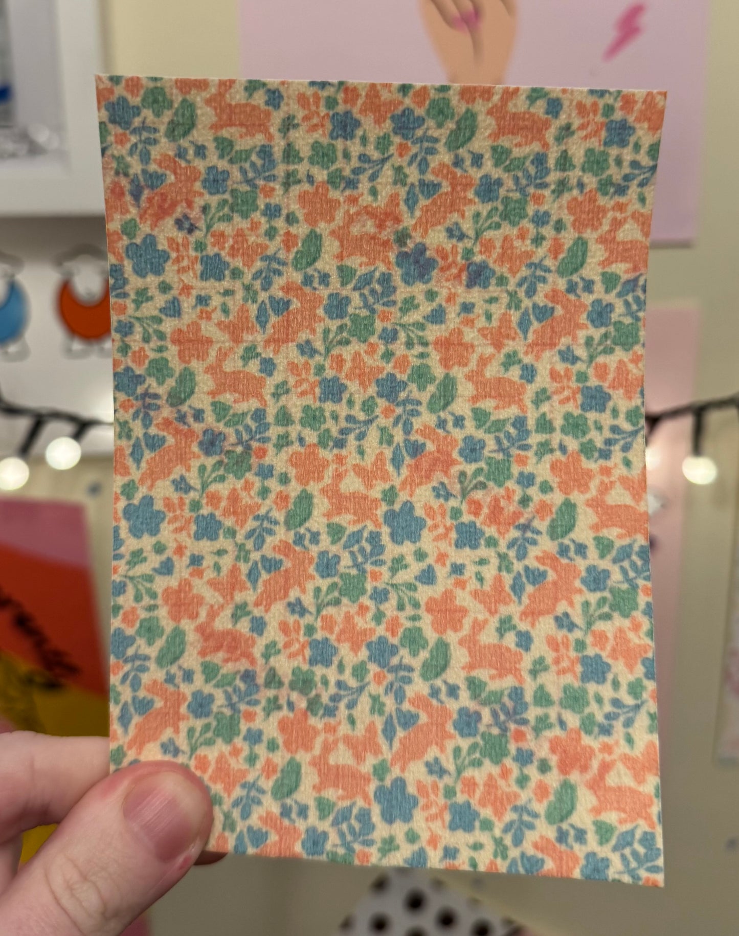 Bunny’s & pink/blue florals! Easter florals collection tubie tape