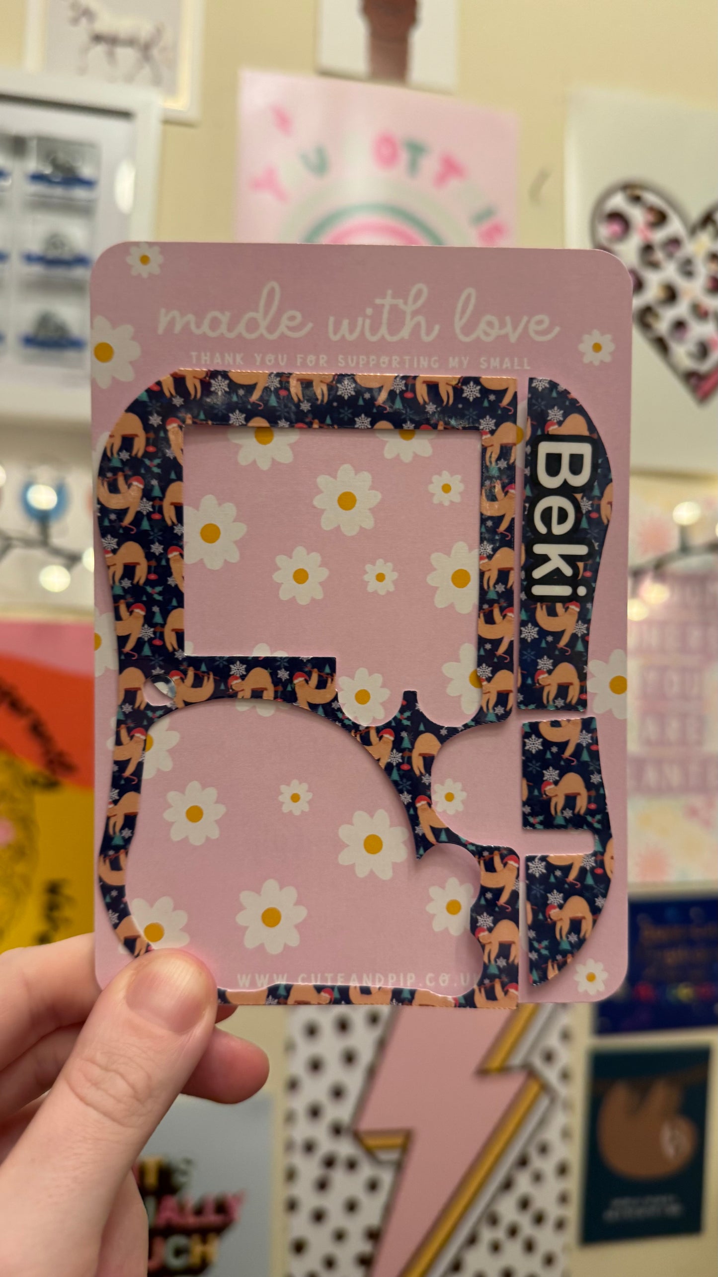 Create Your Own Christmas Abbott Pump Sticker