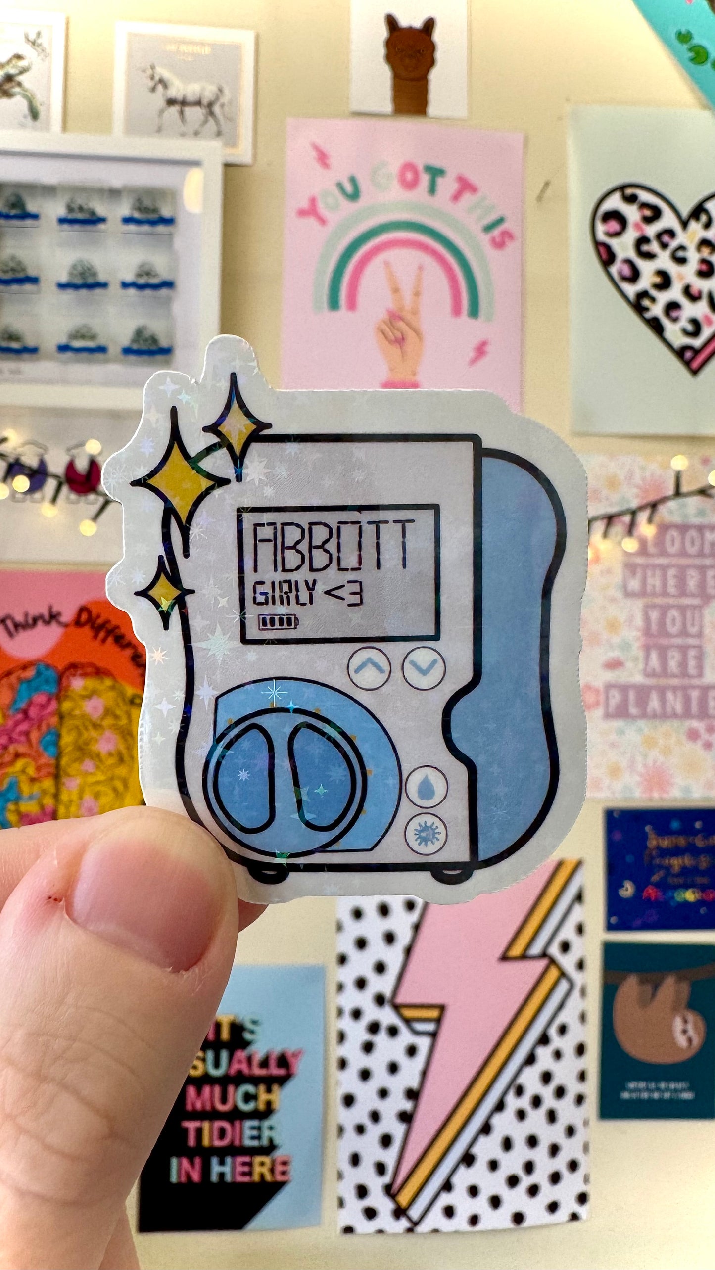 Abbott girly / Abbott pump cute ‘Classic’ sticker