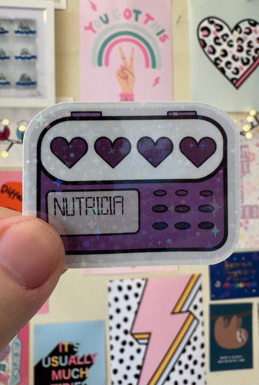 Cute Nutricia Pump infinity ‘classic’ stickers